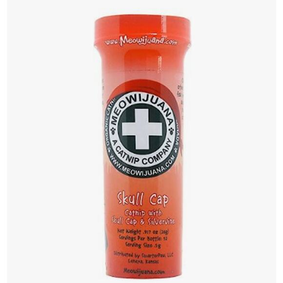 Meroijuana Other - Meowijuana Skull Cap Blend Catnip, 0.92-oz bottle NEW Sealed